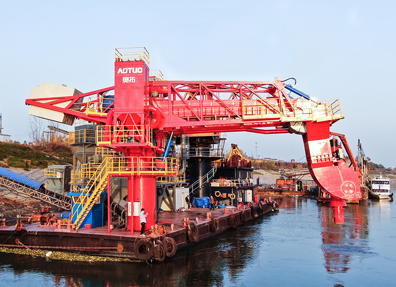 Déchargeur de Navire de Clinker de Ciment Respectueux de l'Environnement