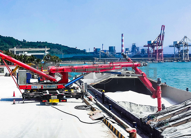 800-5000 DWT 150-500T / H VIR MONTAGE VERSE DÉLARGER