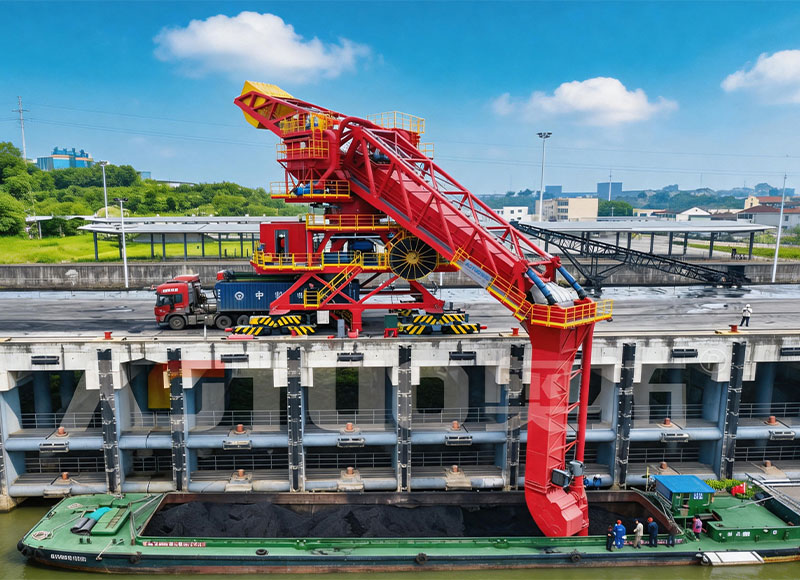 Type ATSL-T Déchargeur de navires multi-matériaux continu et respectueux de l'environnement